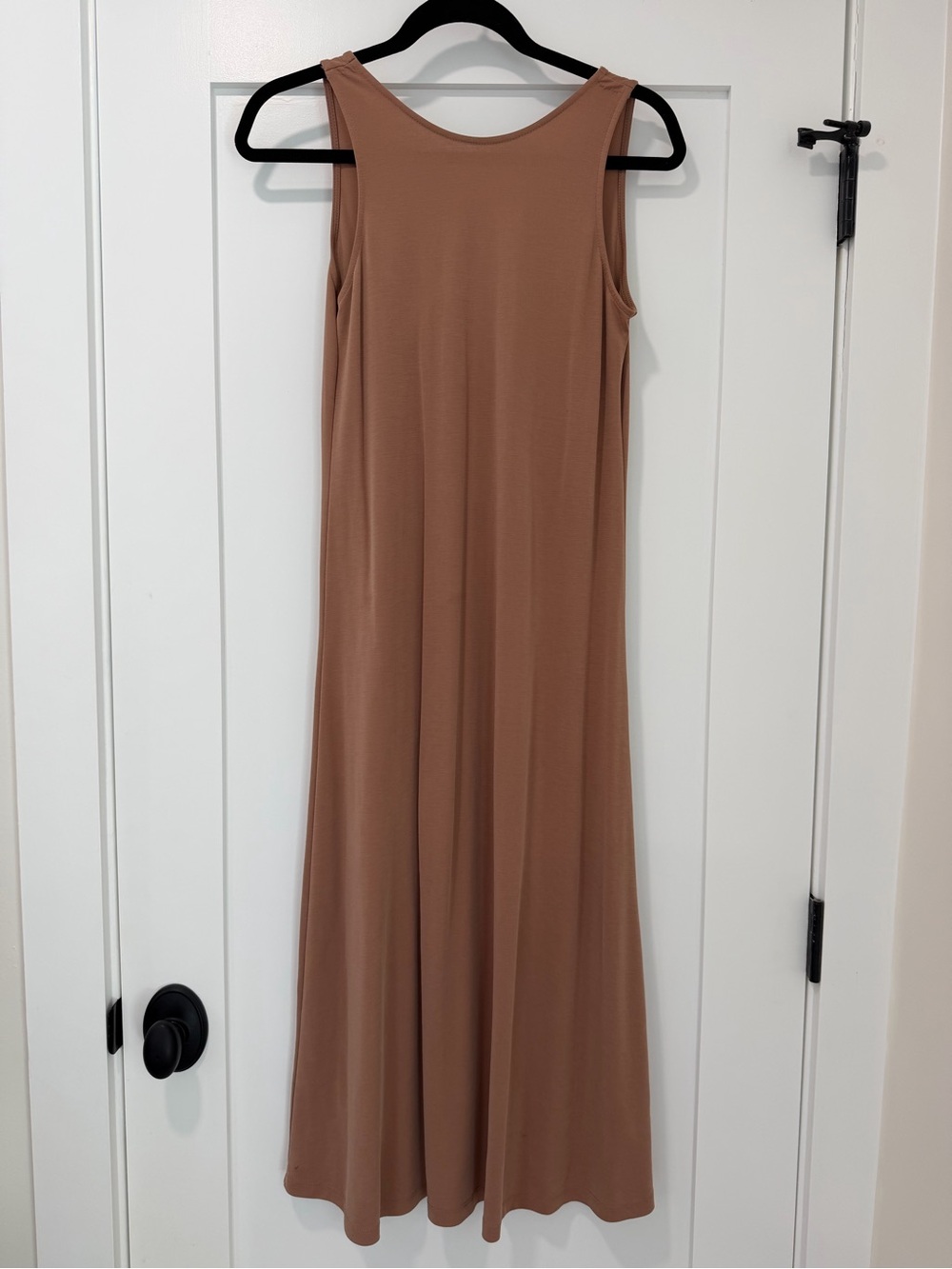 Double Zero Sleeveless Maxi Dress in Taupe